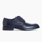 Scarpe Oxford in pelle blu navy