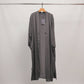 Kimono lungo fluido in raso