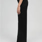 Jeans nero con paillettes a gamba dritta