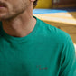 T-shirt Feel Good in cotone verde elettrico