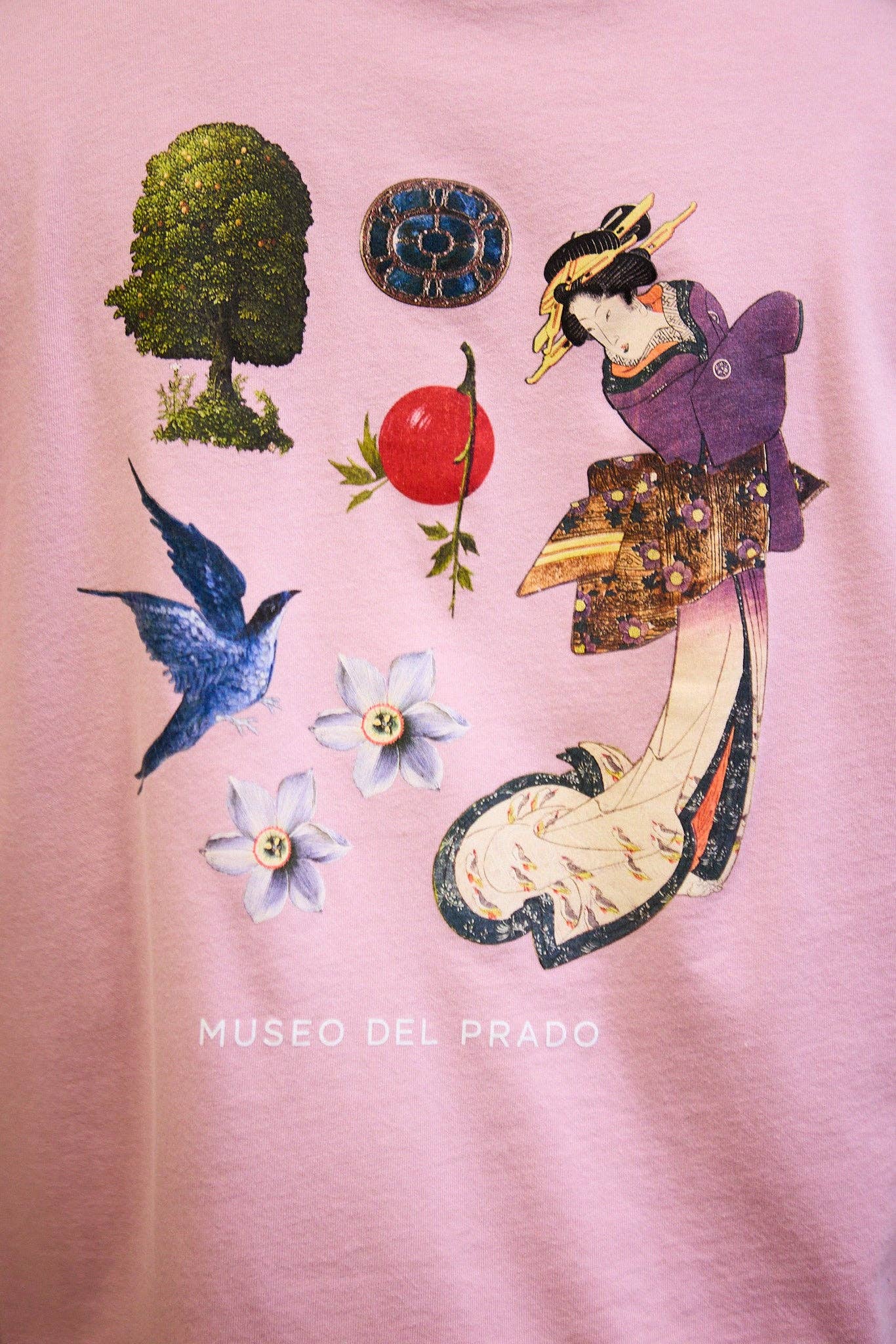 T-shirt giapponese Museo del Prado in cotone organico