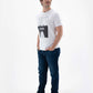 T-shirt unisex in cotone biologico con stampa fotografica auto