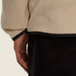 Maglione polar beige unisex in cotone organico