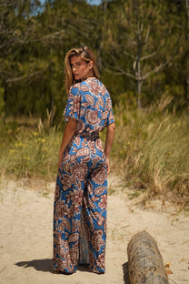 T-shirt donna a scollo V in maglia fredda