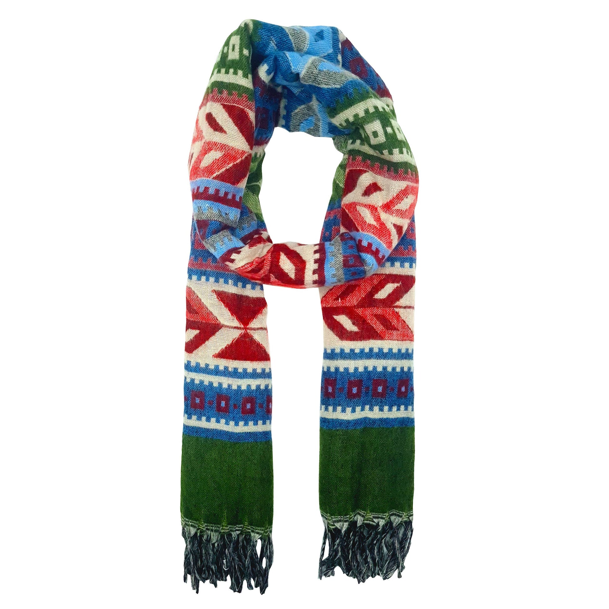 Sciarpa scialle boho XXL multicolor