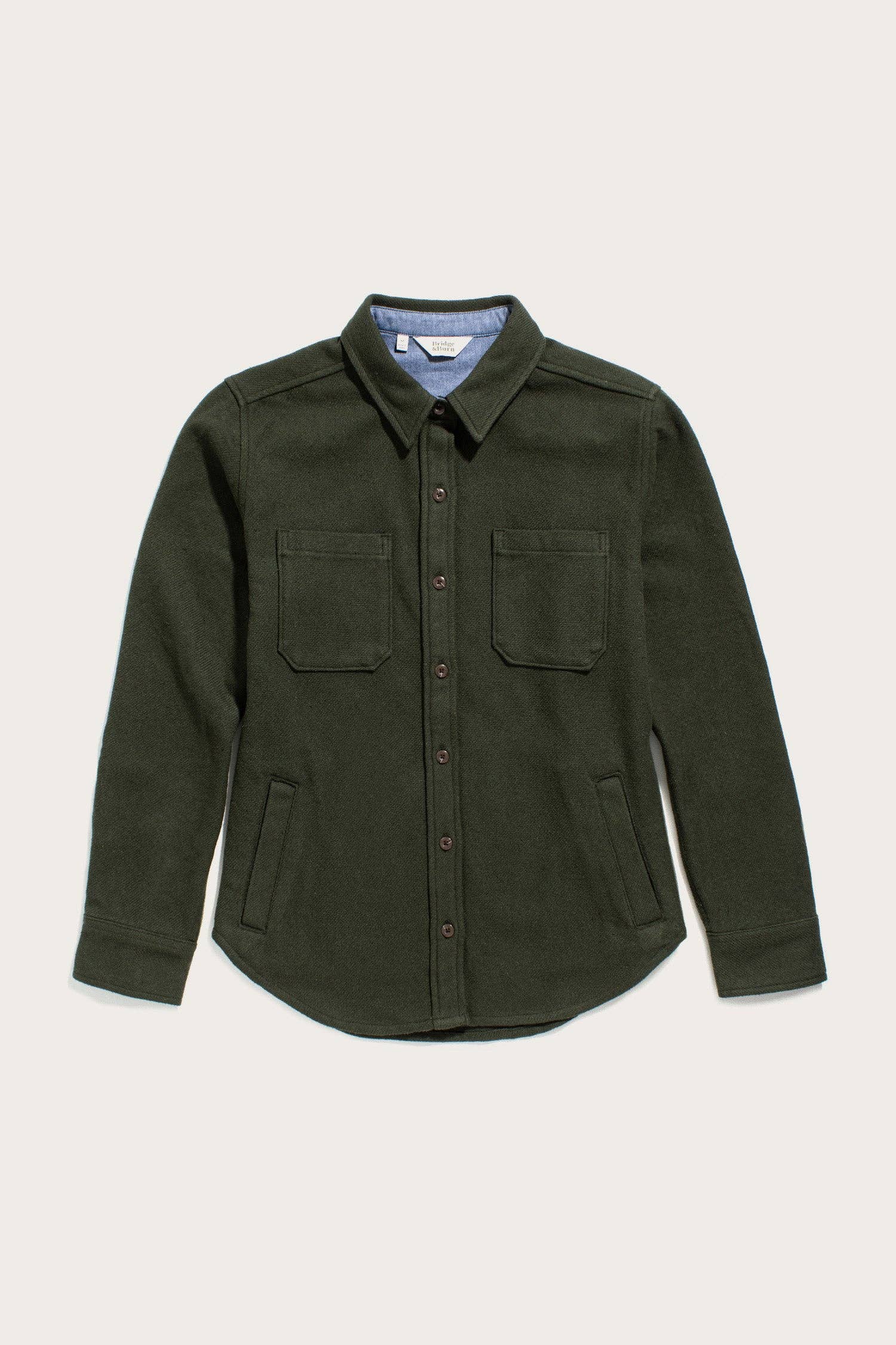 Camicione Overshirt Dawson Verde Salvia Scuro