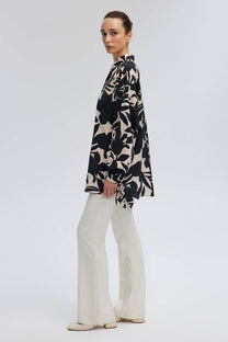 Camicia oversize con dettaglio ai polsini