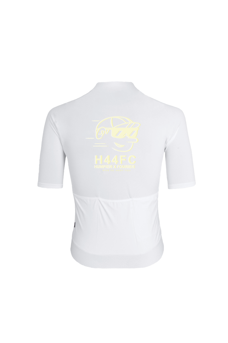 Maglia ciclismo bianca Series 3