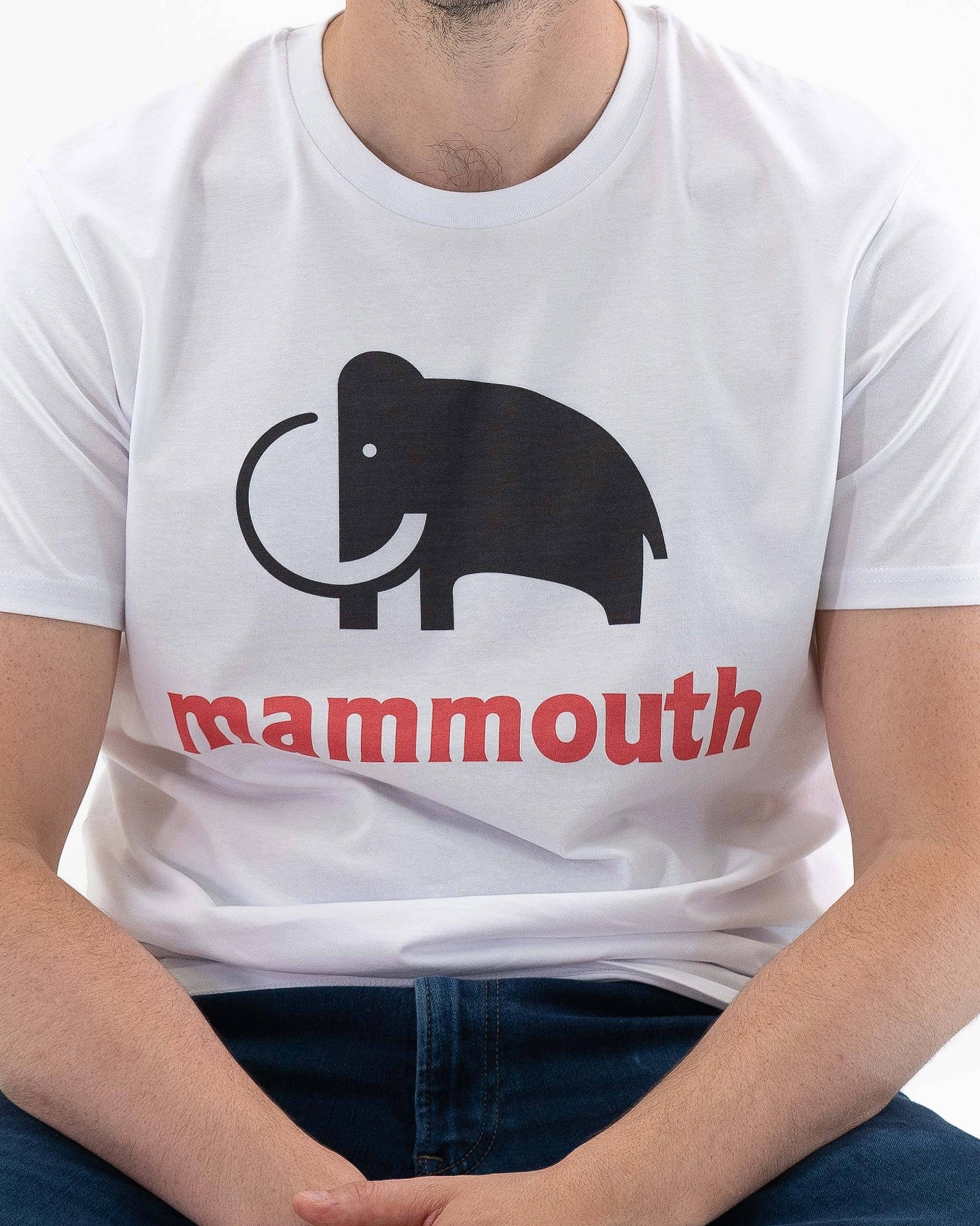 T-shirt Mammouth con logo vintage