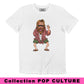 T-shirt Chillout Master in cotone biologico con stampa pop culture
