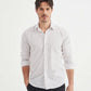 Camicia slim fit Premium con stampa geometrica