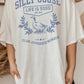 T-shirt oversize con grafica Silly Goose