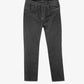 Jeans elasticizzati grigio scuro da uomo