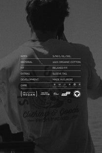 T-shirt Slow & Low in cotone organico