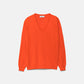Maglione in maglia rasata con scollo a V