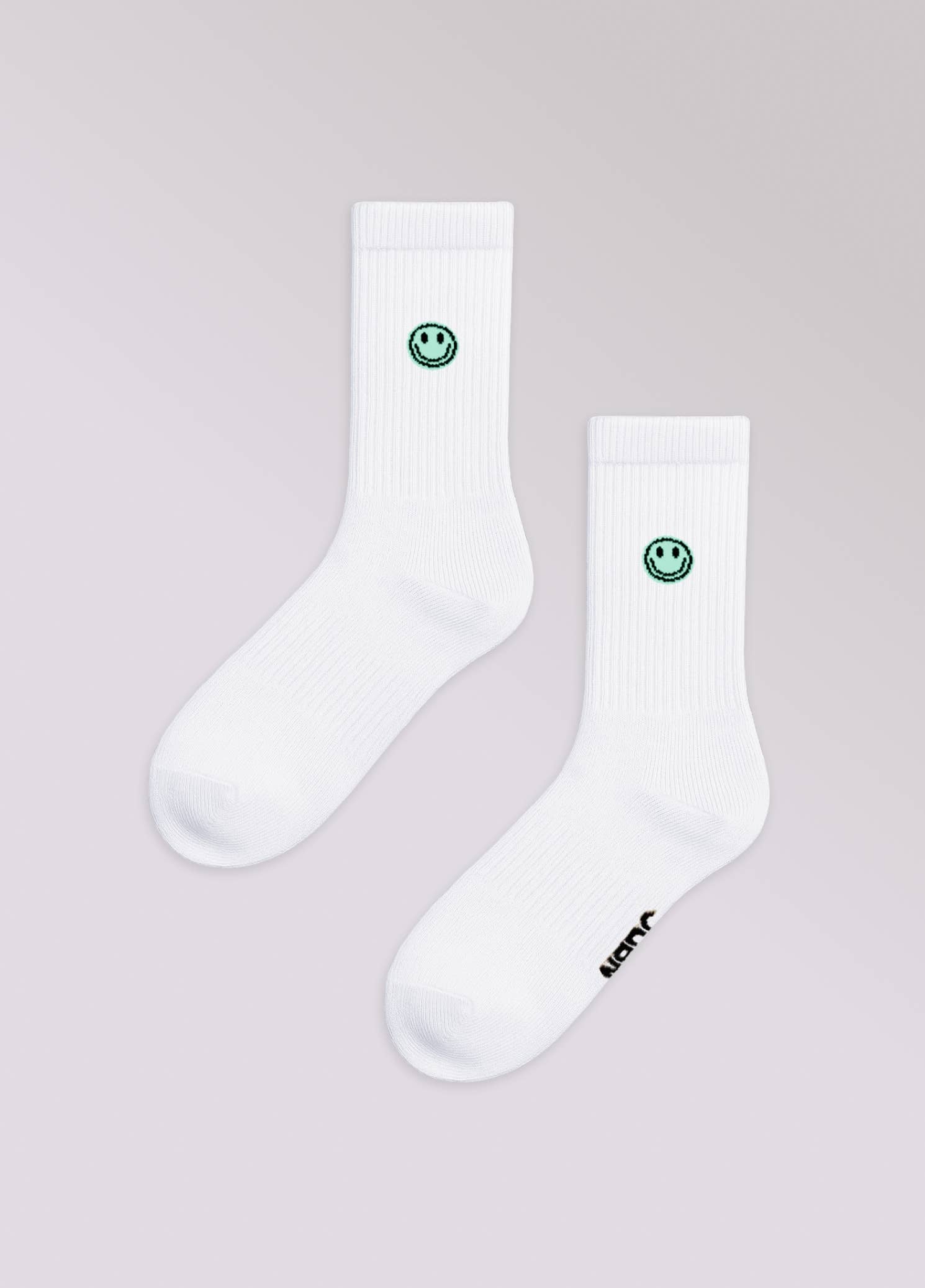 Calze Smiley verde pastello