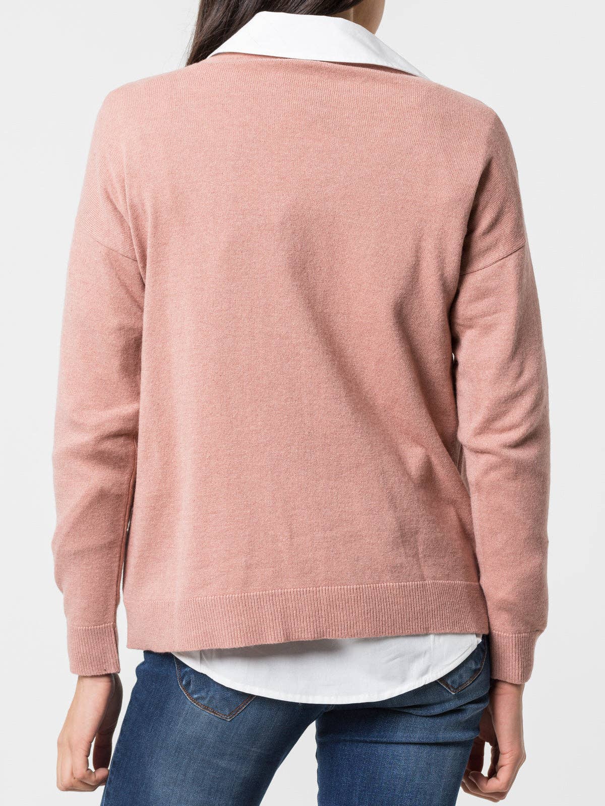Cardigan con bottoni in madreperla in lana e cashmere