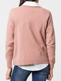 Cardigan con bottoni in madreperla in lana e cashmere