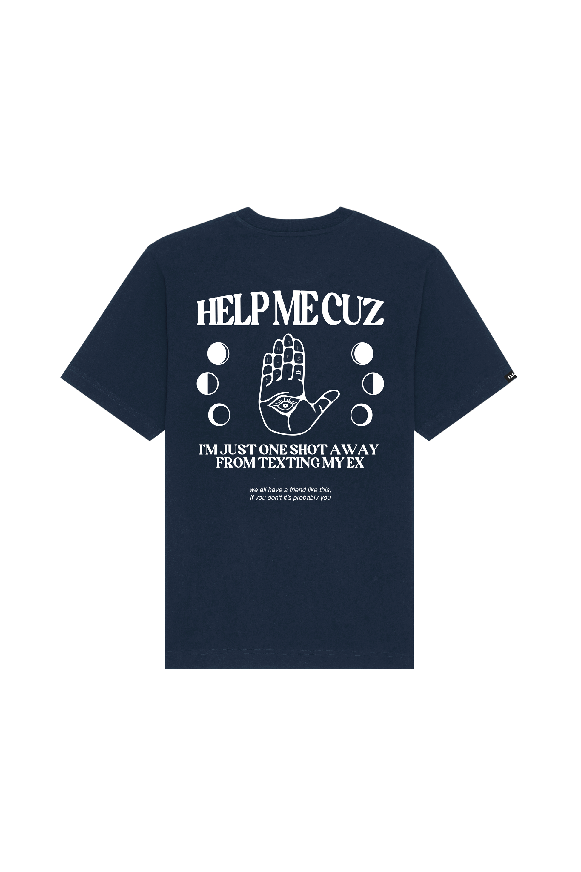 T-shirt One Shot Away in cotone biologico