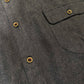 Camicia di flanella uomo Chop blu navy