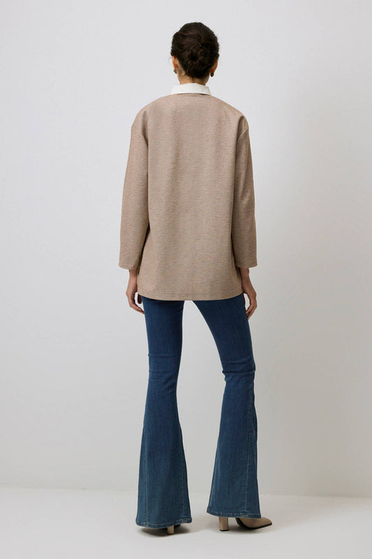 Giacca Cachet con dettaglio fiocco