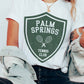 T-shirt Palm Springs Tennis Club con grafica