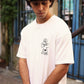 Cappellino snapback giallo in cotone organico con patch
