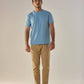 T-shirt in cotone biologico Summer Blu Charron