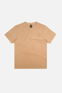 T-shirt Essential pigmentata Cuban Sand in cotone biologico