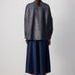 Giacca oversize in gabardine glitterata