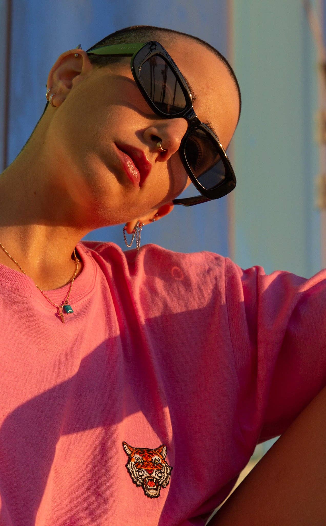 Occhiali da sole unisex neri polarizzati