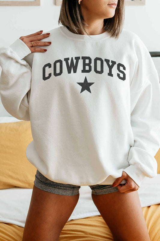 Felpa oversize Cowboys