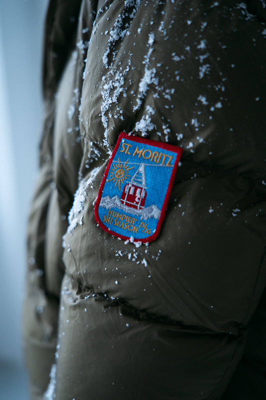 Piumino Puffer British Khaki