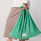 Borsa tote oversize testurizzata verde eco