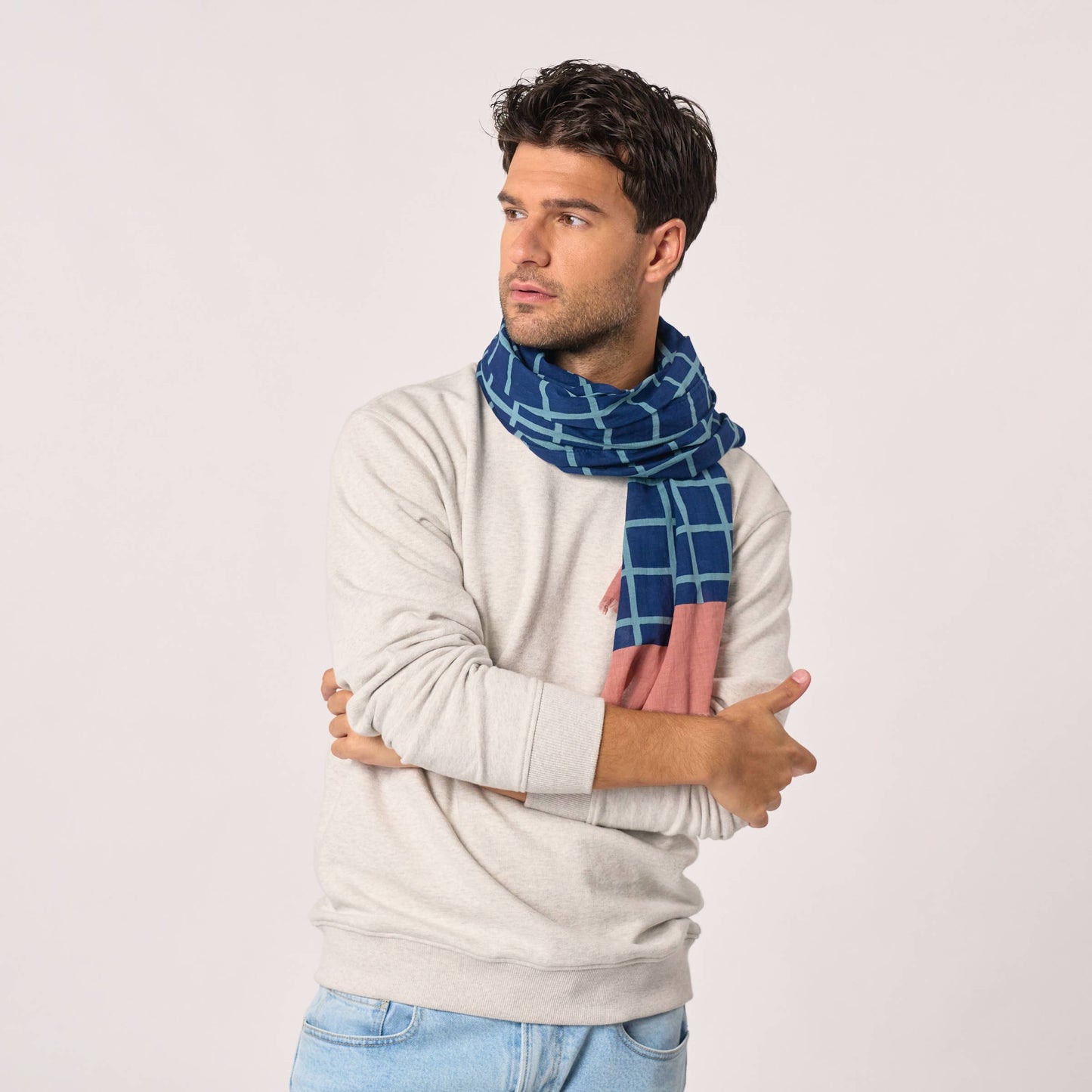 Foulard in cotone biologico Creta