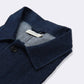 Overshirt in denim azzurro da uomo in cotone biologico