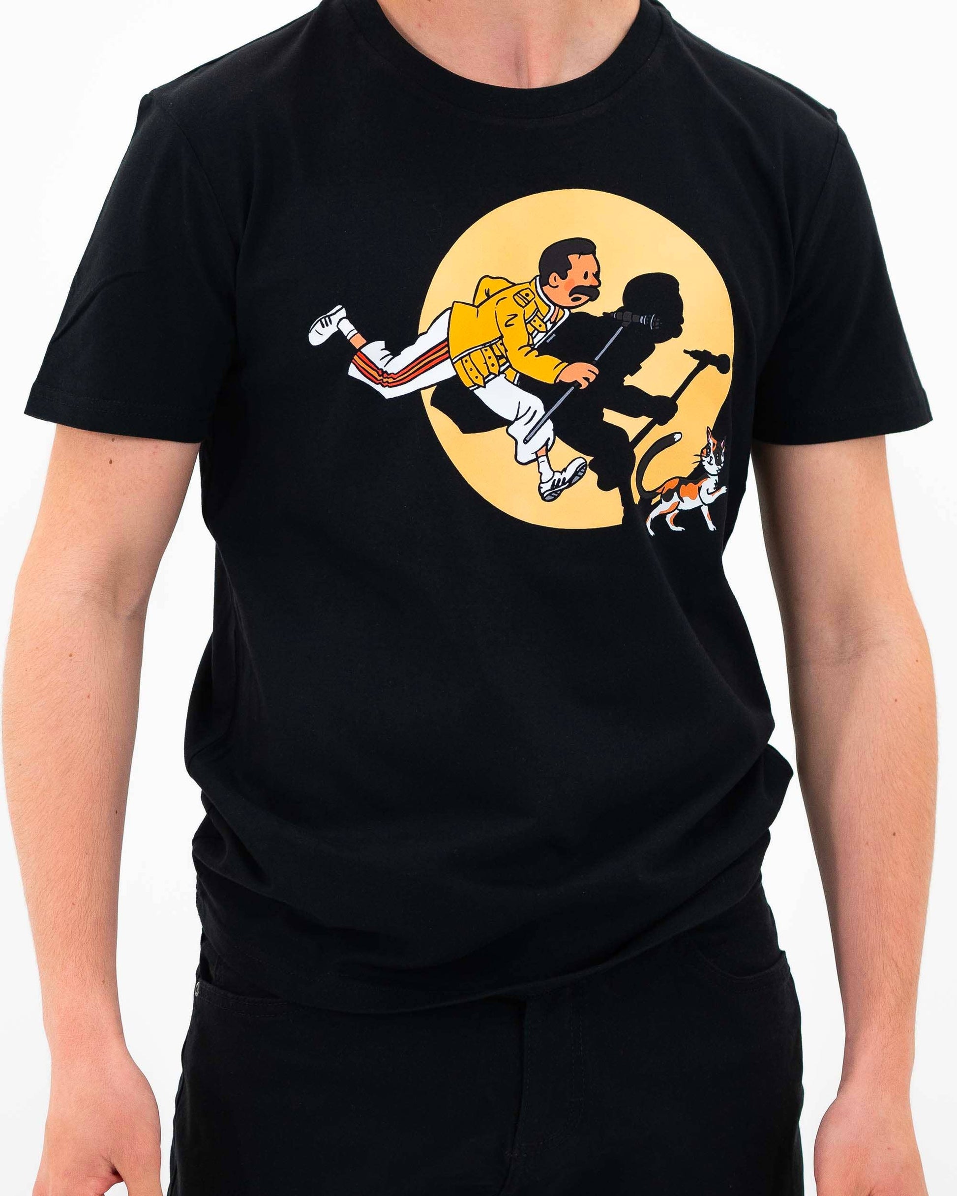 T-shirt Freddie Mercury Pop Culture in Cotone Bio