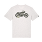T-shirt Power Up in cotone biologico con stampa moto