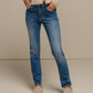 Jeans skinny da donna in denim elasticizzato