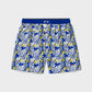 Boxer da uomo in cotone biologico con stampa floreale