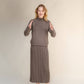 Maglione a trecce in misto cashmere “Ricciolo” 3D Knit