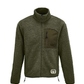 Giacca in pile khaki Superski