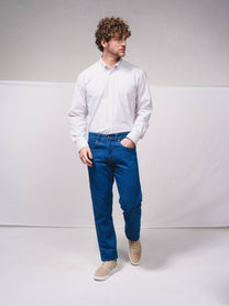 Jeans regular fit in denim da uomo