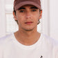 Cappellino baseball in cotone a 6 pannelli con fibbia regolabile