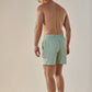 Costume da bagno a righe Sunrise verde