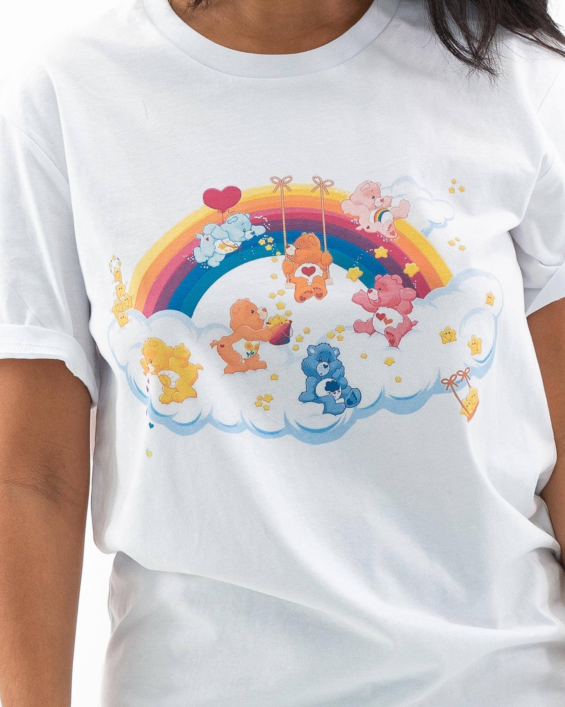 T-shirt unisex Bisounours con stampa cartoon