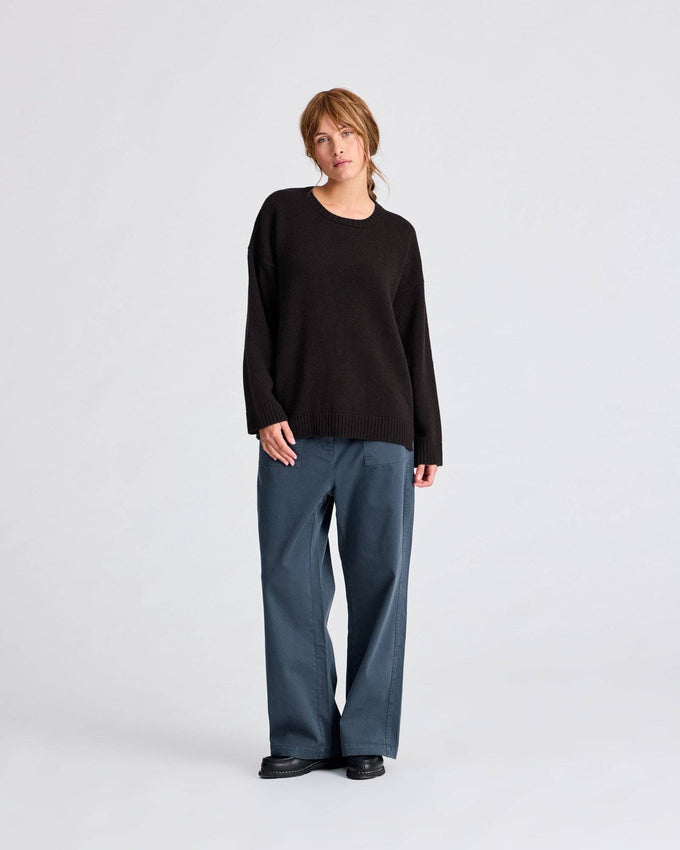 Maglione Emely in lana d’agnello biologica GOTS