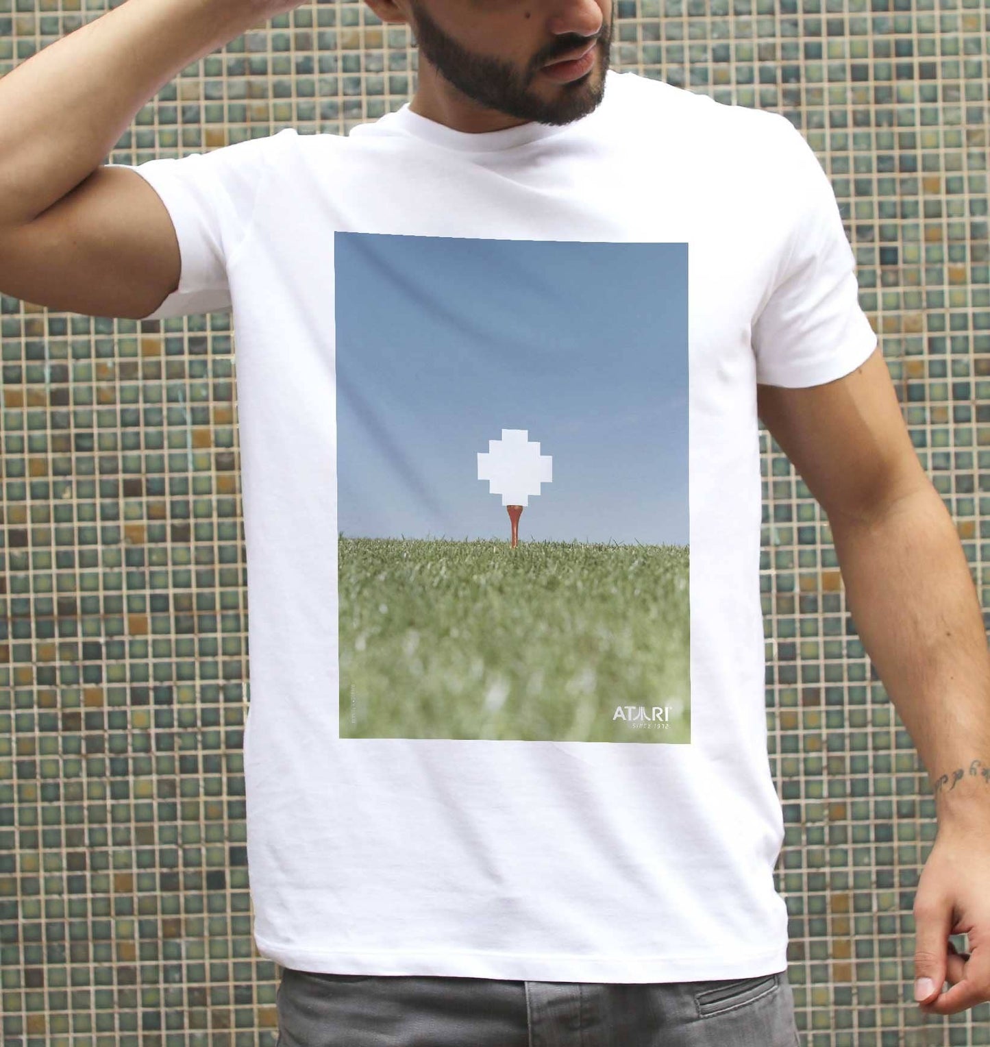 T-shirt unisex Atari Golf in cotone biologico