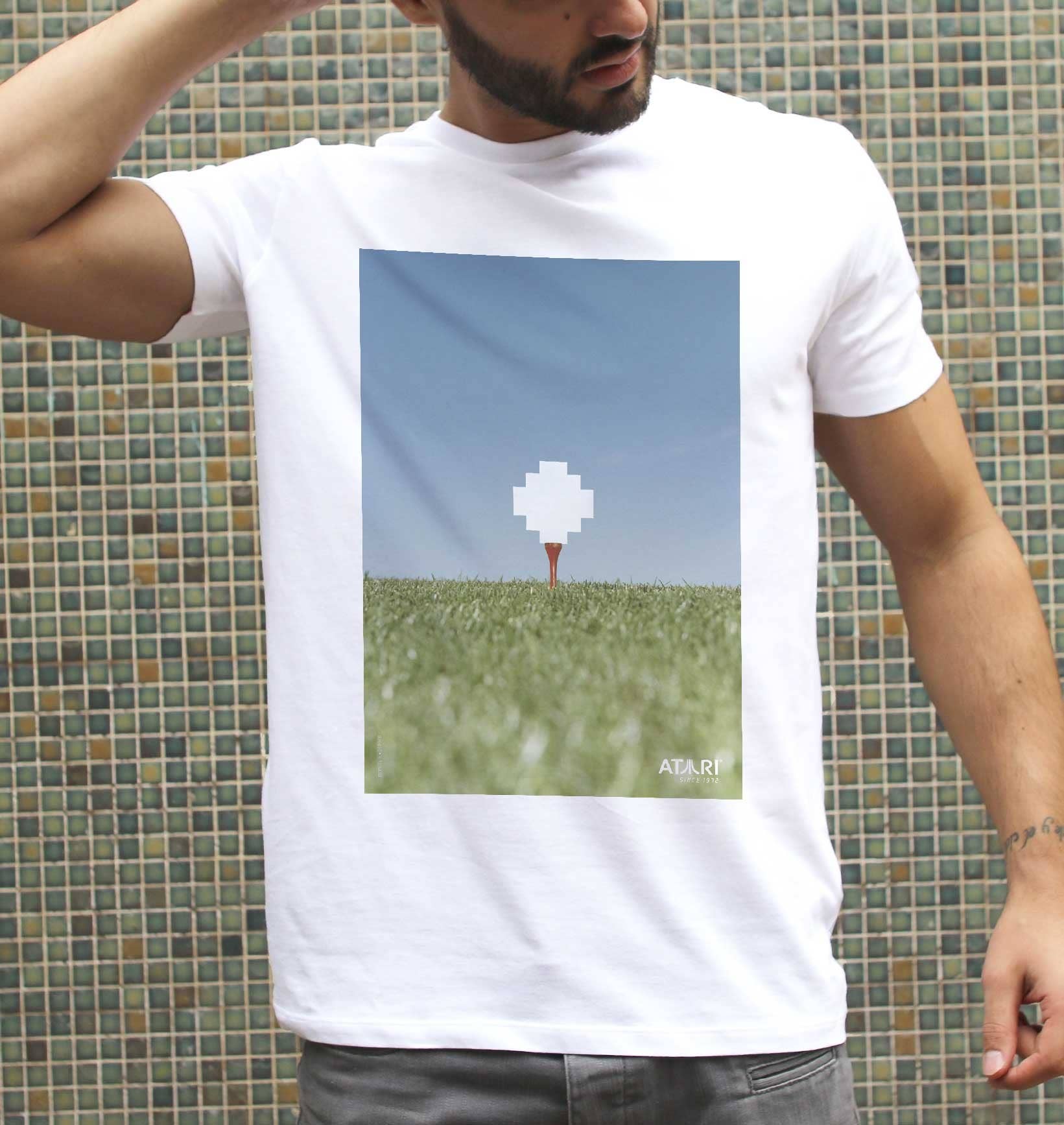 T-shirt unisex Atari Golf in cotone biologico