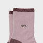 Calzini vintage in cotone pettinato rosa